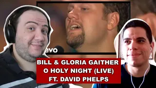 FIRST TIME SEEING David Phelps: O Holy Night (Live)  Bill & Gloria Gaither - TEACHER PAUL REACTS