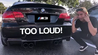 I Straight Piped My Friends E92 M3!
