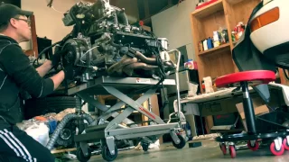 Porsche 964 Engine Rebuilding Full Time lapsed