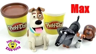 Have fun learning how to make a Play Doh Dog – Max from The Secret Life of Pets.