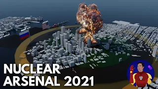 Nuclear Warheads per Country 2021