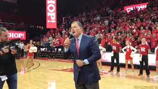 Greg Schiano's halftime speech at Seton Hall-Rutgers