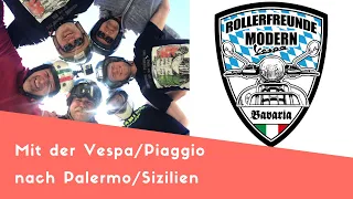 Mit der Vespa/Piaggio nach Palermo/Sizilien