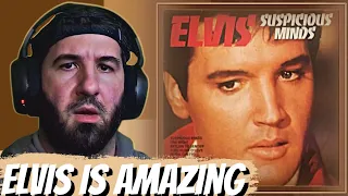 HIS VOICE OMG Elvis - Suspicious Minds | REACTION