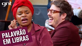 A missa em LIBRAS escandalizou a igreja 😂 | Que História É Essa, Porchat? | GNT