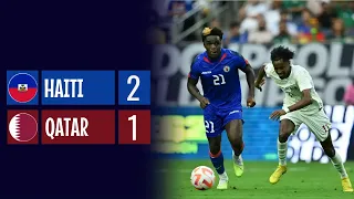 Haïti vs Qatar | CONCACAF Gold Cup 2023 | Tous les buts et faits saillants