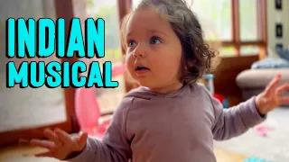 How will Julie react to INDIAN MUSICALS? #bollywood #IndianDance #babygirl