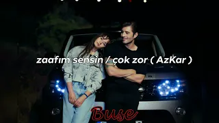 zaafım sensin / çok zor #azkar (slowed)