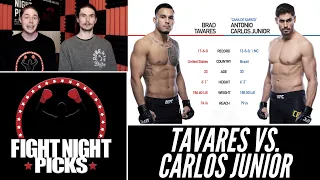 UFC 257: Brad Tavares vs. Antonio Carlos Junior Prediction