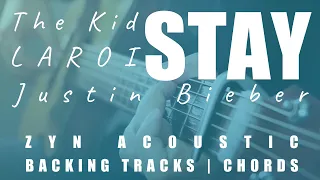 STAY - The Kid LAROI, Justin Bieber | Acoustic Karaoke | Chords