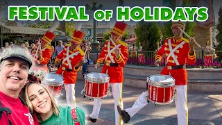 Our FIRST LOOK at Festival of Holidays at California Adventure