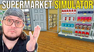 NEW UPDATE/NEW STORAGE AREA! in SUPERMARKET SIMULATOR!