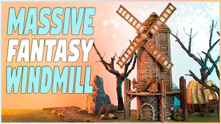 MASSIVE Windmill Terrain Build for Dungeons and Dragons, Wargaming, and Tabletop Games!