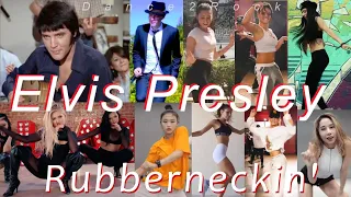 Elvis Presley (Rubberneckin') Extended Remix (Shuffle Shapes & Hip-Hop Medley) Dance to Rock Tribute