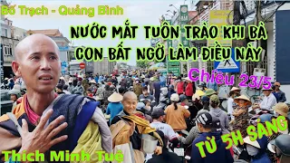 Thầy Minh Tuệ Nước Mắt Cứ Tuôn Trào Khi Bà Con Làm Điều Này