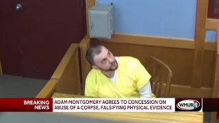 Adam Montgomery agrees to concession on charges of abuse of corpse, falsifying physical evidence