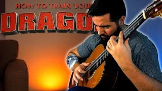 HOW TO TRAIN YOUR DRAGON Main Theme (This Is Berk) - Classical Guitar Cover