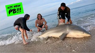 We Saved This Shark!!! | Shark Fishing From The Beach