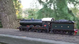 More Gauge 1 live steam fun at the Elstree Ponds Railway