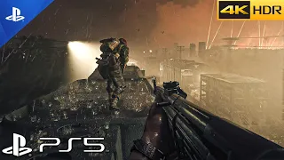 (PS5)Call of Duty: Vanguard HIJACK The Train | Next-Gen ULTRA Graphics Gameplay [4K 60FPS HDR]