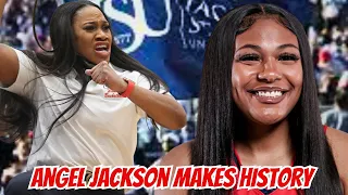 Jackson State Angel Jackson Makes History Being Drafted By WNBA Las Vegas Aces