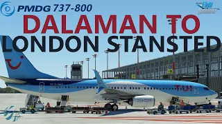MSFS | PMDG 737-800 - Dalaman to Stansted - TUI UK Ops with GSX on VATSIM!