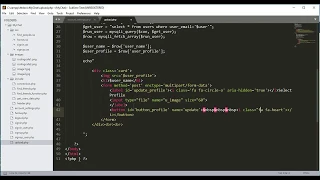 Php Chat Application Tutorial 10 - Changing Profile Picture - Php Projects