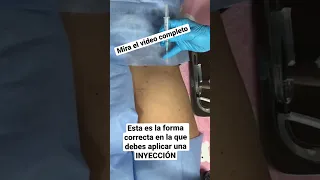 🔥¿tienes miedo de aplicar una INYECCIÓN INTRAMUSCULAR?🔥| sigue estos pasos…