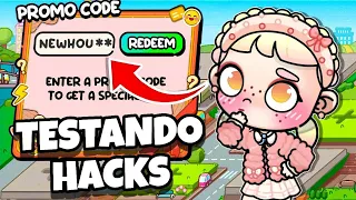 😱👉🏻 TESTANDO SEGREDOS E HACKS SECRETOS DA PAZU AVATAR WORLD | FAMÍLIA TOGETHER