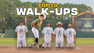 Top 10 Walk-Ups of 2023 | The Savannah Bananas