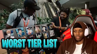 They Made The Worst Anime Tier List ( He Got Jump After )