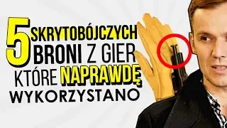 5 skrytobójczych broni z gier, które naprawdę wykorzystano