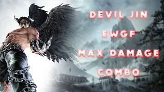 Devil Jin EWGF Max Damage Combo