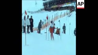 SYND 8-2-74 WORLD SKI CHAMPIONSHIPS LADIES SLALOM