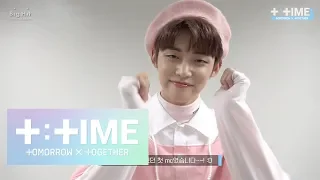 [T:TIME] 1st challenge of YEONJUN as a MC! - TXT (투모로우바이투게더)