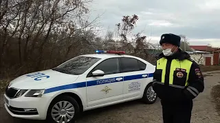 Ульяновские ДПС прячут патрульный автомобиль!