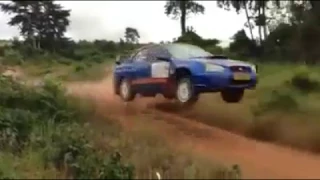 Subaru Impreza sti N10 20 feet jump