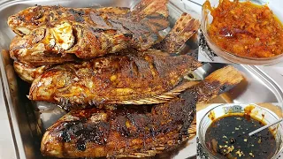 Rahasia Masak Cepat Ikan Bakar Kenyal Tidak Hancur ..sambenya dua..