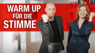 So wärmst du deine Stimme auf I Stimmcoach Reinhold Weber im Interview mit Nicole Krieger