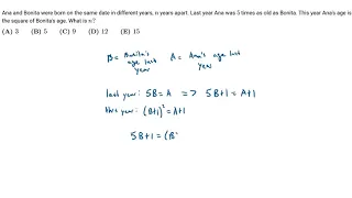 2019 AMC 10A: Problem 3