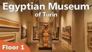 Egyptian Museum of Turin - 1st Floor Walking Tour (Tomb of Kha and Merit!)