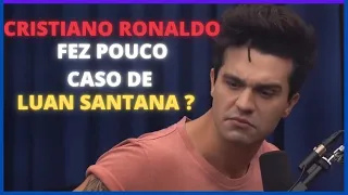 Luan Santana no Flow Podcast - Cristiano Ronaldo tirou foto comigo fingiu que não me reconheceu.