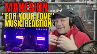 Maneskin - " FOR YOUR LOVE " [ Reaction ] | UK REACTOR