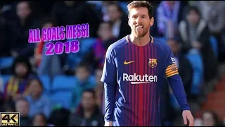 Lionel Messi ● All goals in 2018 (51) ● With music