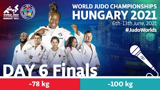 Day 6 - Finals: World Judo Championships Hungary 2021