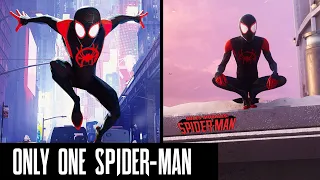 Miles Morales “Only One Spiderman” Recreation – Spider-Man: Into The Spiderverse Ending Recreated