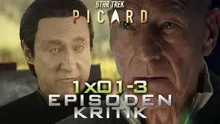 Review Star Trek Picard 1x01 1x02 1x03 - Die Episodenkritik zur Free-TV Premiere