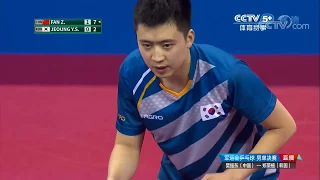 Military World Games 2019 - Men's Singles Final: Fan Zhendong VS Jeoung Young Sik