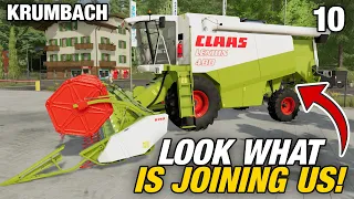 LOOK AT THIS BEAST THAT'S JOINING THE FARM | Krumbach | Farming Simulator 22 - Episode 10