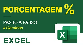 Como Calcular PORCENTAGEM no Excel - Fácil [4 Cenários]